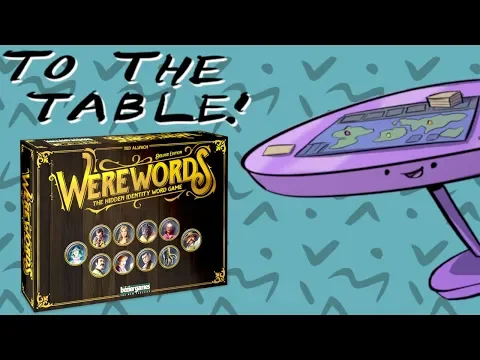 Werewords Deluxe - To The Table Board Game Review
