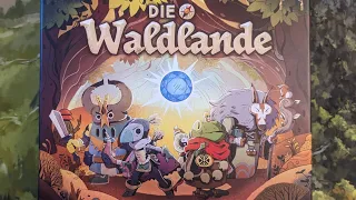 Die Waldlande Unboxing (deutsche Ausgabe von Explorers of the Woodlands)