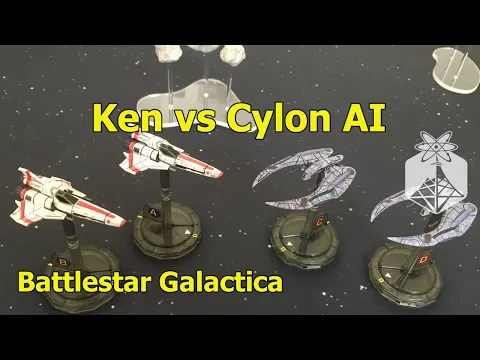 Battlestar Galactica Starship Battles 003 Ken vs Cylon AI