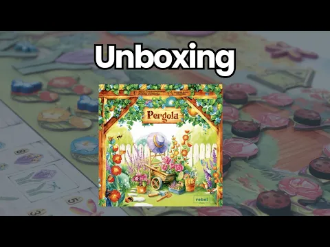 Pergola Unboxing | A Stunning Garden-Building Game with Solo Mode! (review copy)