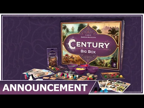 Century Big Box Announcement + New Mini-Expansion (Spice Road Trilogy)