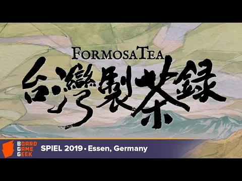 Formosa Tea - game overview at SPIEL 2019