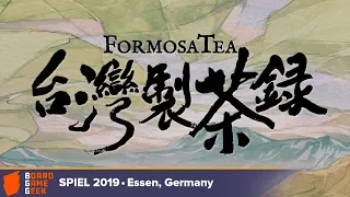 Formosa Tea - game overview at SPIEL 2019