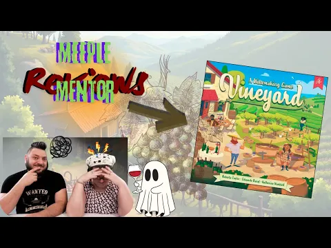 Are You A Grape Guru? Vineyard Board Game Review Meeple Mentor