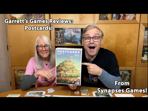 Garrett's Games Reviews Postcards from Synapses Games