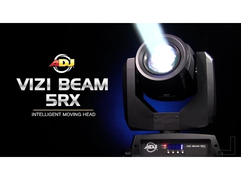 Product video thumbnail for ADJ American DJ Vizi Beam 5RX DMX Moving Head Light 4-Pack