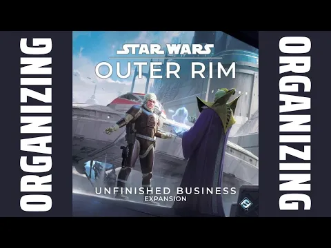 Re-Organizing Star Wars Outer Rim (W/ Unfinished Business, Fully Sleeved, No Lid Lift) SideGame LLC