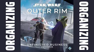 Re-Organizing Star Wars Outer Rim (W/ Unfinished Business, Fully Sleeved, No Lid Lift) SideGame LLC
