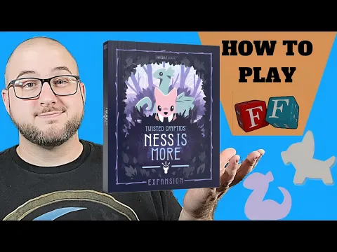 Twisted Cryptids | Ness is More | How to Play | Boardgame | @Teeturtle