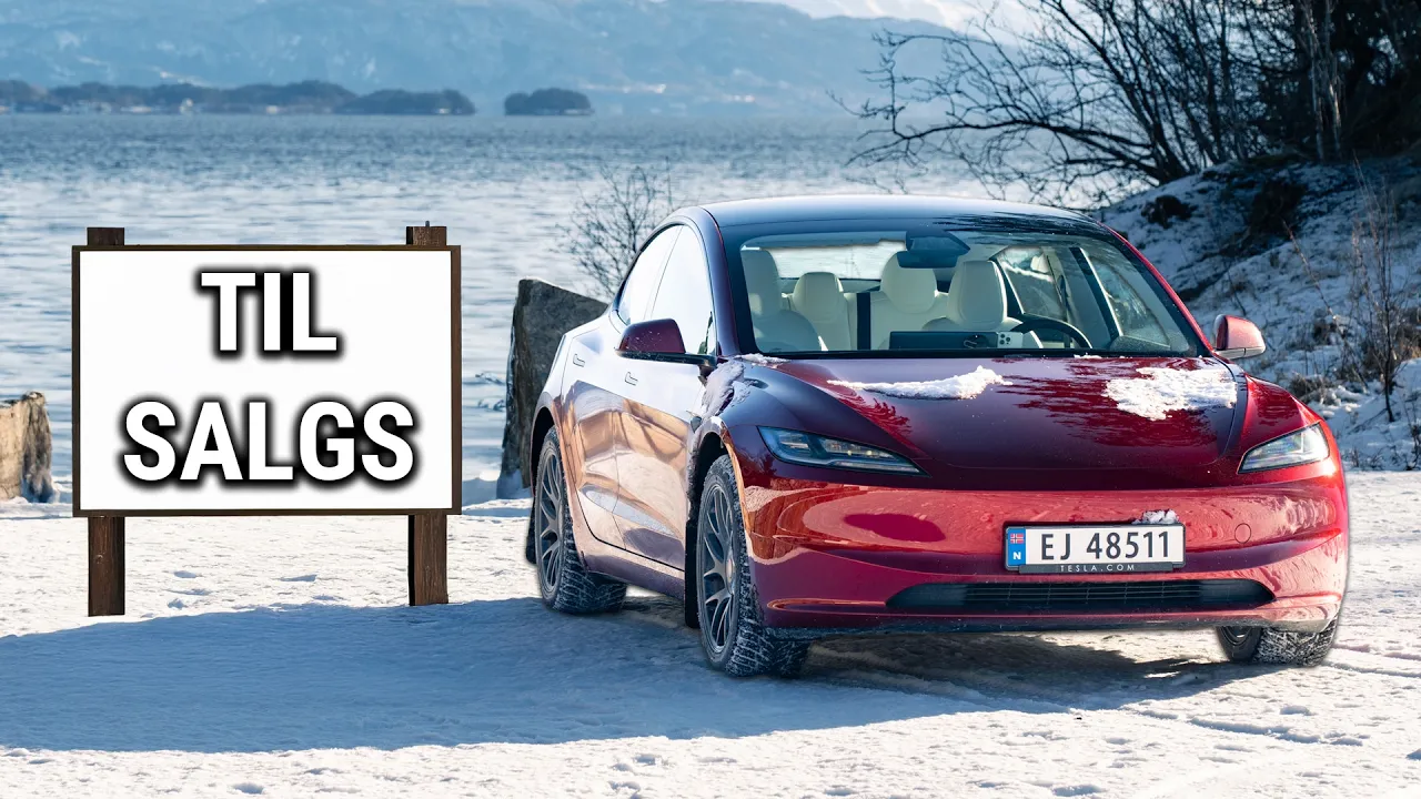 Langtidstest av Model 3 Bakhjulsdrift