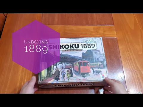 Unboxing 1889, un juego 18xxᴴᴰ