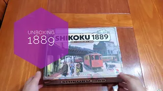 Unboxing 1889, un juego 18xxᴴᴰ