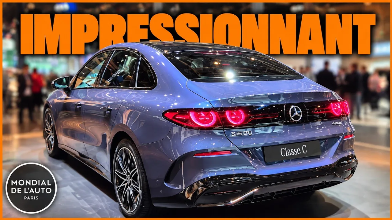 MERCEDES CLASSE C | La berline électrique à grande autonomie | MONDIAL DE L’AUTO PARIS 2026