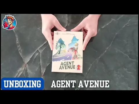 Unboxing | Agent Avenue | Ένα Meeple Την Ημέρα