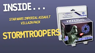 Star Wars Imperial Assault Stormtroopers Villain Pack | Inside #675