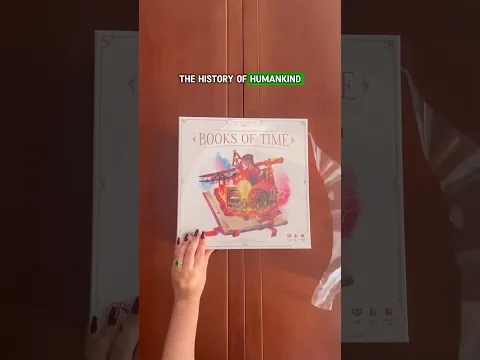 Unbox Books of Time with me! #boardgames #unboxing #tabletopgaming #boardgame #unboxingvideo
