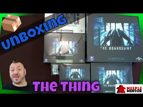 Unboxing The Thing: the Boardgame