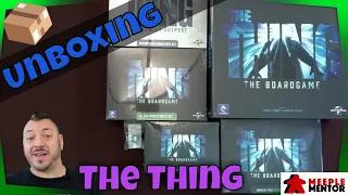 Unboxing The Thing: the Boardgame