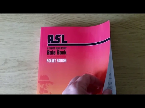 ASL - Recon of the Advanced Squad Leader Pocket Edition Manual.