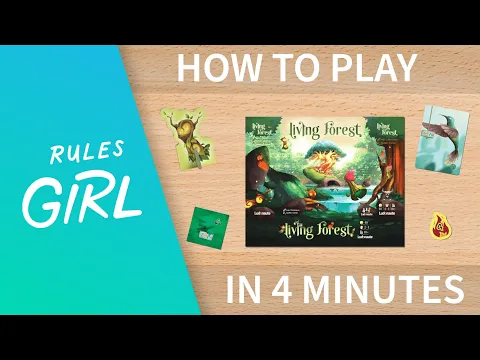 How to Play Living Forest in 4 Minutes - Rules Girl