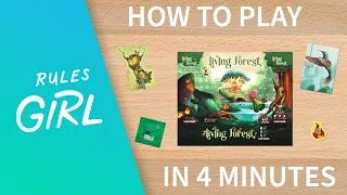 How to Play Living Forest in 4 Minutes - Rules Girl