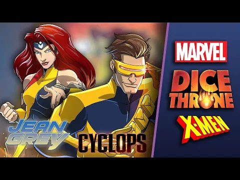 Marvel Dice Throne X-MEN - Jean Grey and Cyclops!
