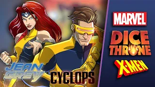 Marvel Dice Throne X-MEN - Jean Grey and Cyclops!