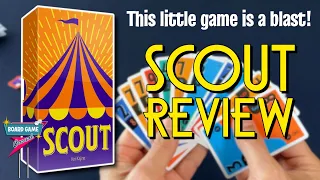 Scout - Board Game Review - What a blast!