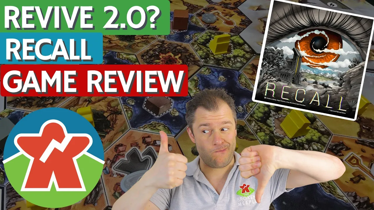 Recall - Board Game Review - Revive 2.0? Is It Really That Much Different?