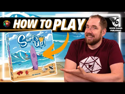How to Play SURF'S UP | Board Game Tutorial