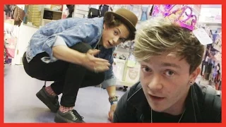 The Vamps Vlog their Crazy Mall Adventures and Stage Antics! - The Vamps Takeover Ep 3