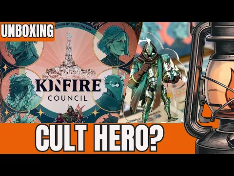 Kinfire Council — Unboxing & First Look (Worker Placement in the Kinfire Universe)