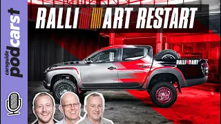 Mitsubishi Evolution! Ralliart brand back with a new Triton 4x4 super ute! CarsGuide Podcast ep 244