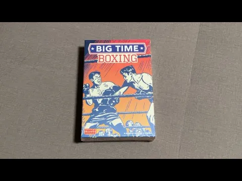 The Discriminating Gamer: Big Time Boxing unboxing with Ray