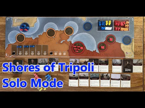 Shores of Tripoli - How to Play Solo?