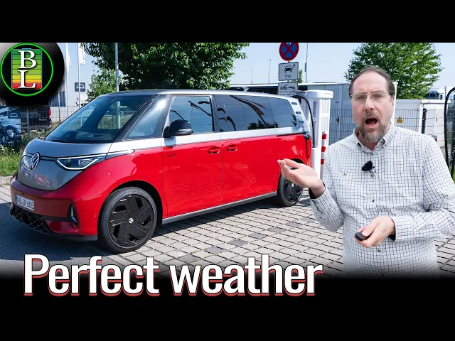 VW ID. Buzz GTX Long Wheelbase (86 kWh) Range Test at 110 km/h (68 mph) | Much Better Than 130?