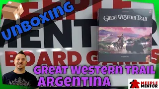 Unboxing Great Western Trail: Argentina