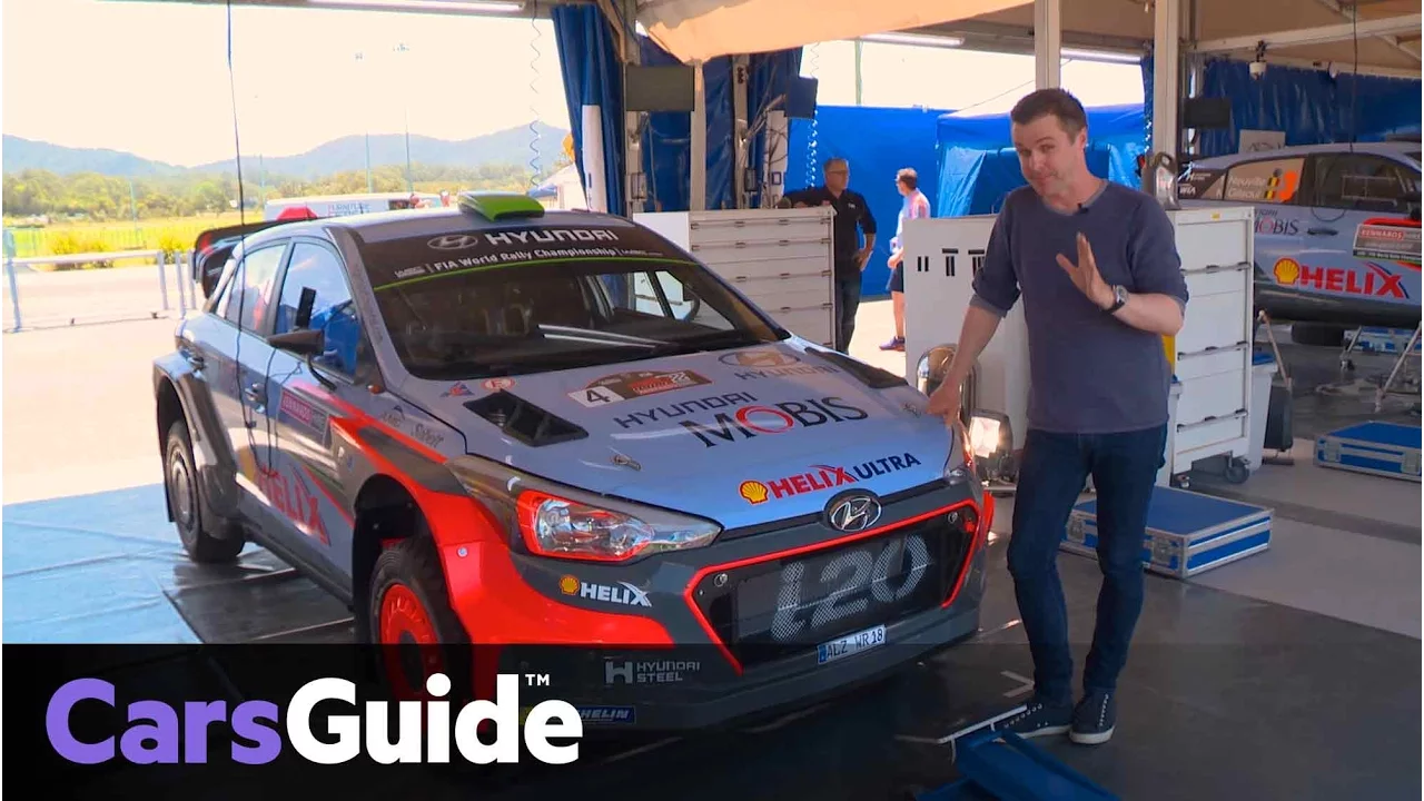 2016 Hyundai i20 WRC | anatomy of a rally car video