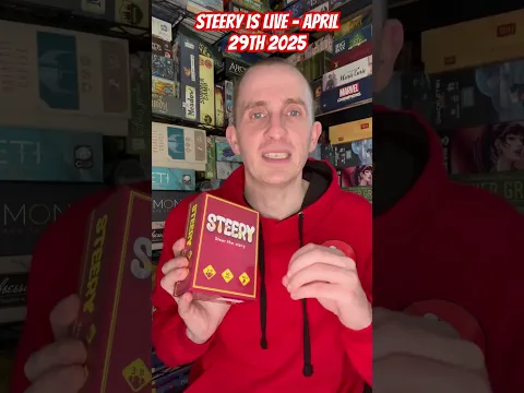 Steery - launches on Kickstarter April 29th #Win #Follow #Trend #BoardGames