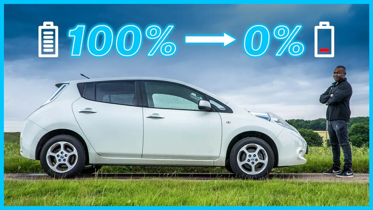 What Happens When My CHEAP Leaf DIES? | Used EV Range Test! - Shot On iPhone 13