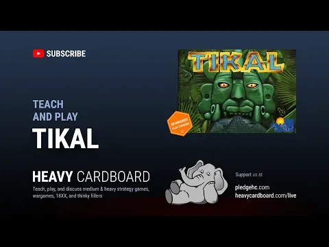 Tikal 4p Teaching & Play-through by Heavy Cardboard