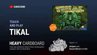 Tikal 4p Teaching & Play-through by Heavy Cardboard