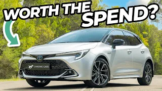 Very fuel-efficient & surprisingly fun to drive! (Toyota Corolla ZR hybrid hatch 2023 review)