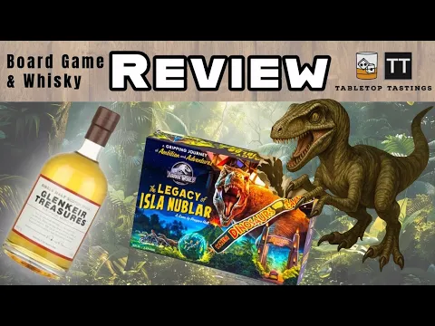 We Pair Glenkeir Treasures Whiskey with Jurassic World the Legacy of Isla Nublar