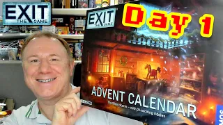 Exit the Game Advent Calendar 2023 Day 1: The Silent Storm