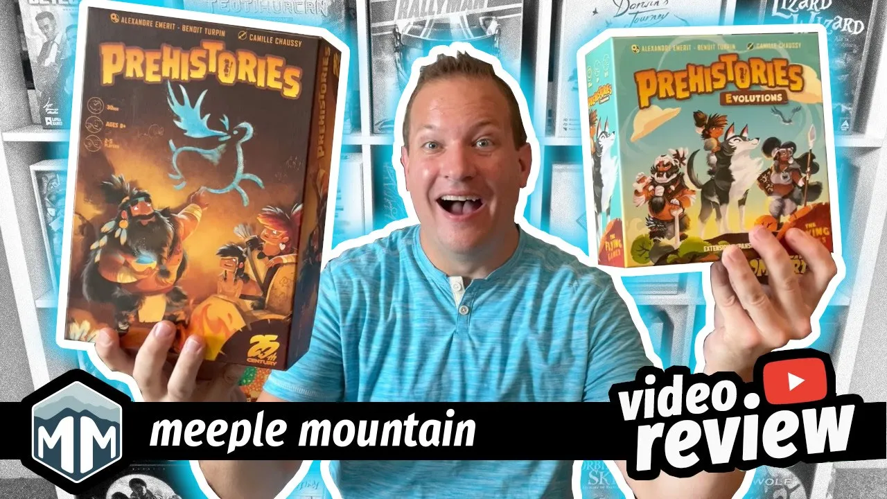 Prehistories: Evolutions - Preview & How to Play - Boardgame Brody