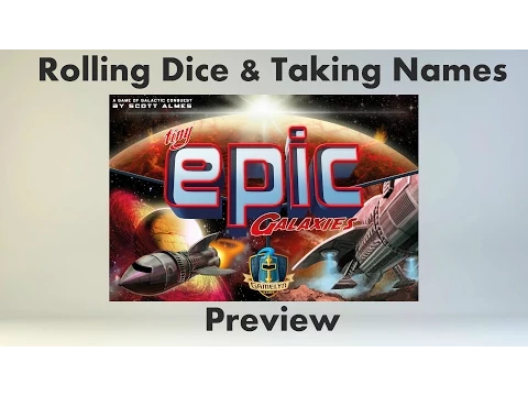 Tiny Epic Galaxies - Preview