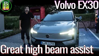 Volvo EX30 - Testing the Lights