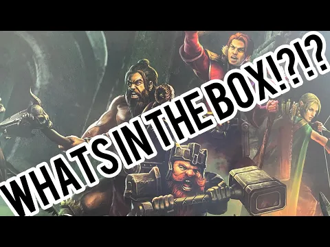 Dungeon Saga Origins Ultimate Pledge Unboxing