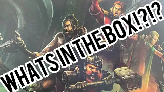 Dungeon Saga Origins Ultimate Pledge Unboxing
